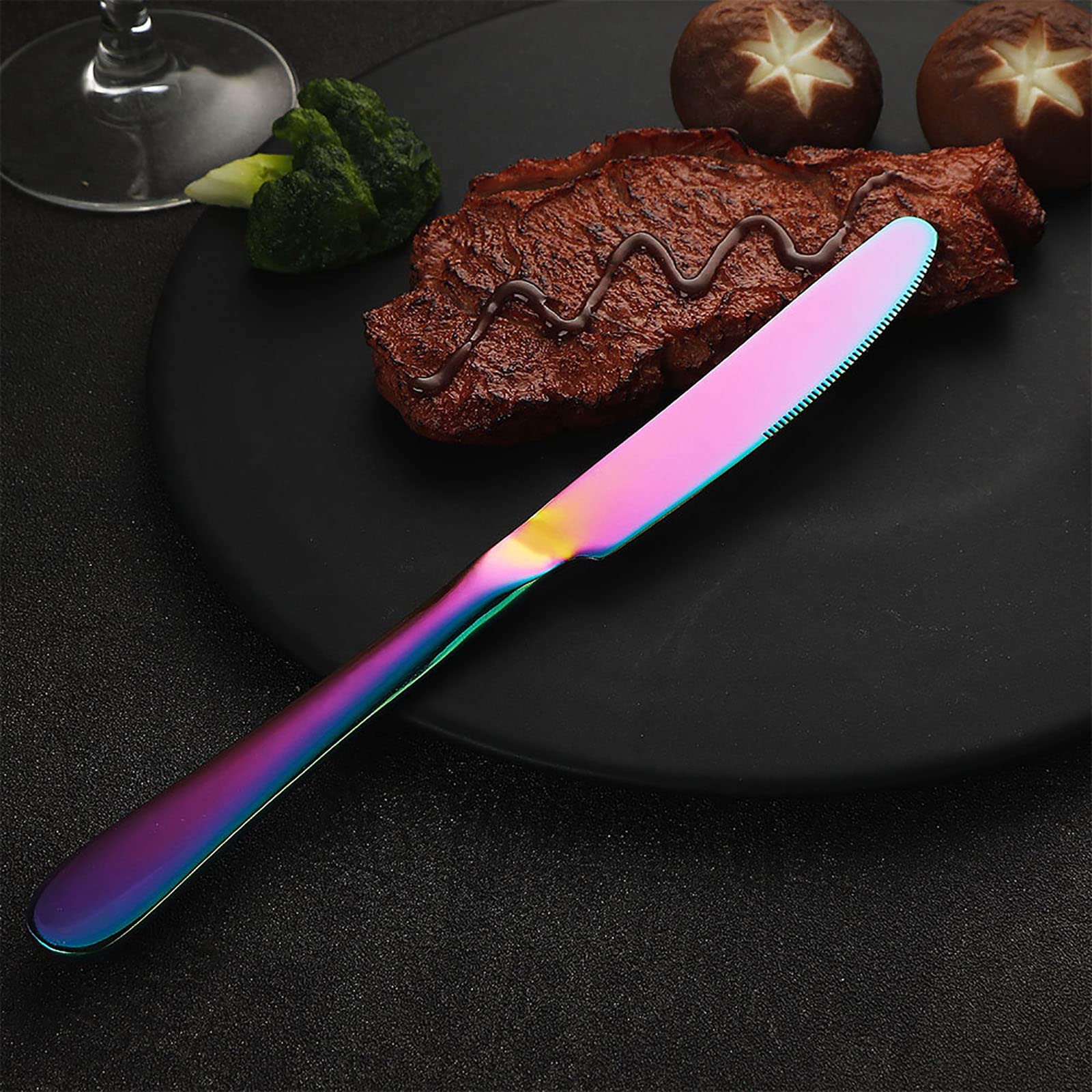 VANDBAO stainless steel rainbow handles deliver durable beauty for family meals