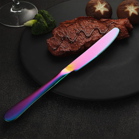 VANDBAO stainless steel rainbow handles deliver durable beauty for family meals