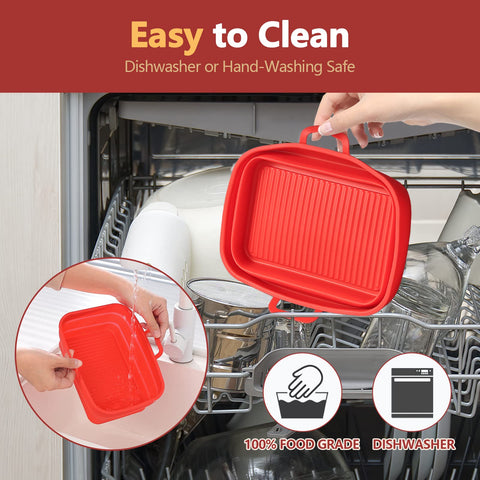 Liner with side ears for easy removal and hanging storage.