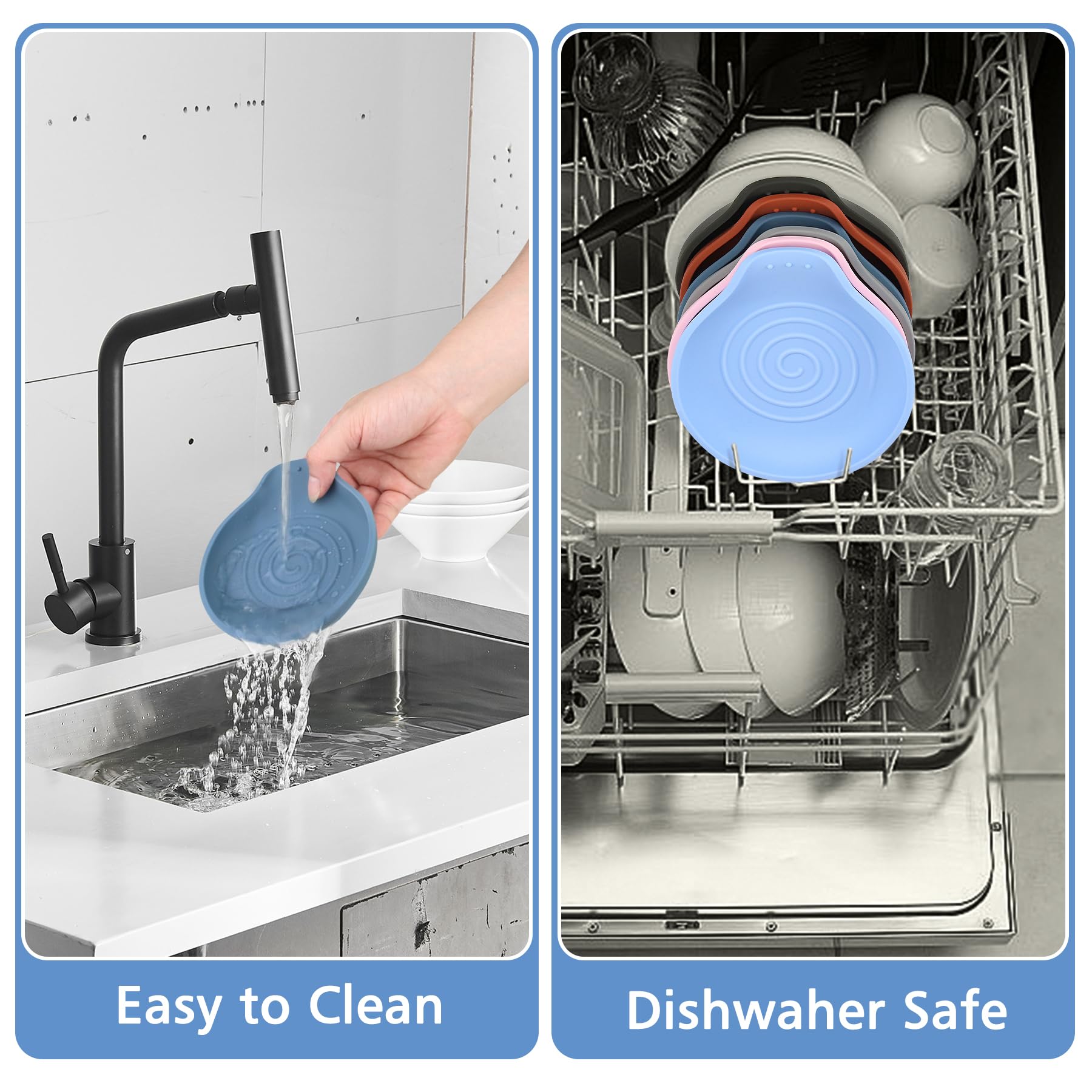 VanlonPro dishwasher-safe spoon rest for quick cleanup