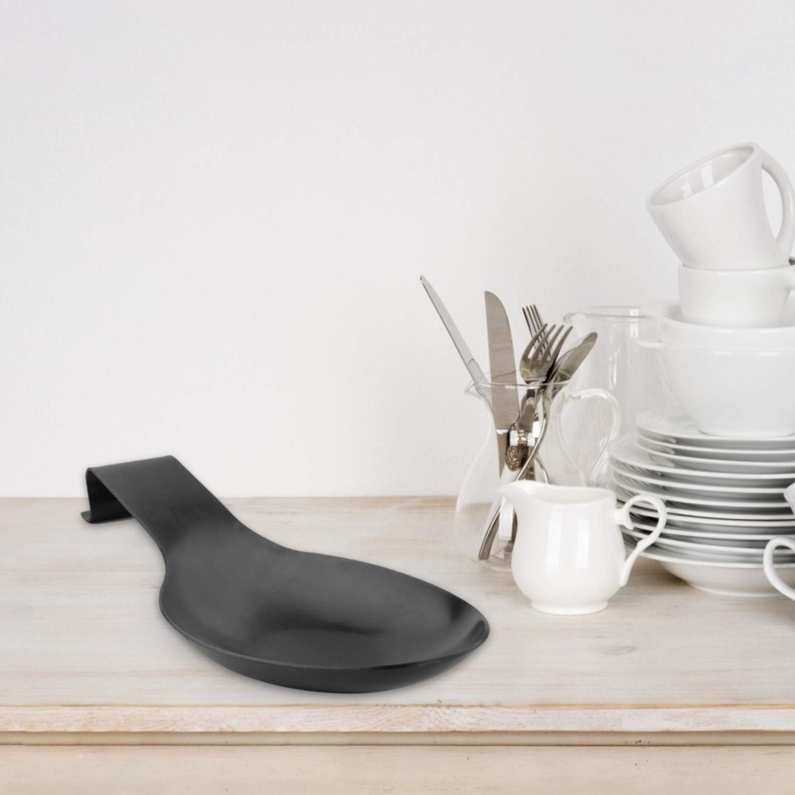 VanlonPro large spoon rest in use, accommodating multiple utensils