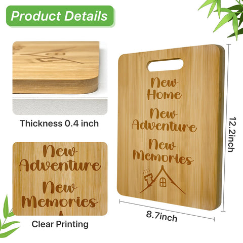 Vanzard bamboo board with smooth surface, ideal for daily prep