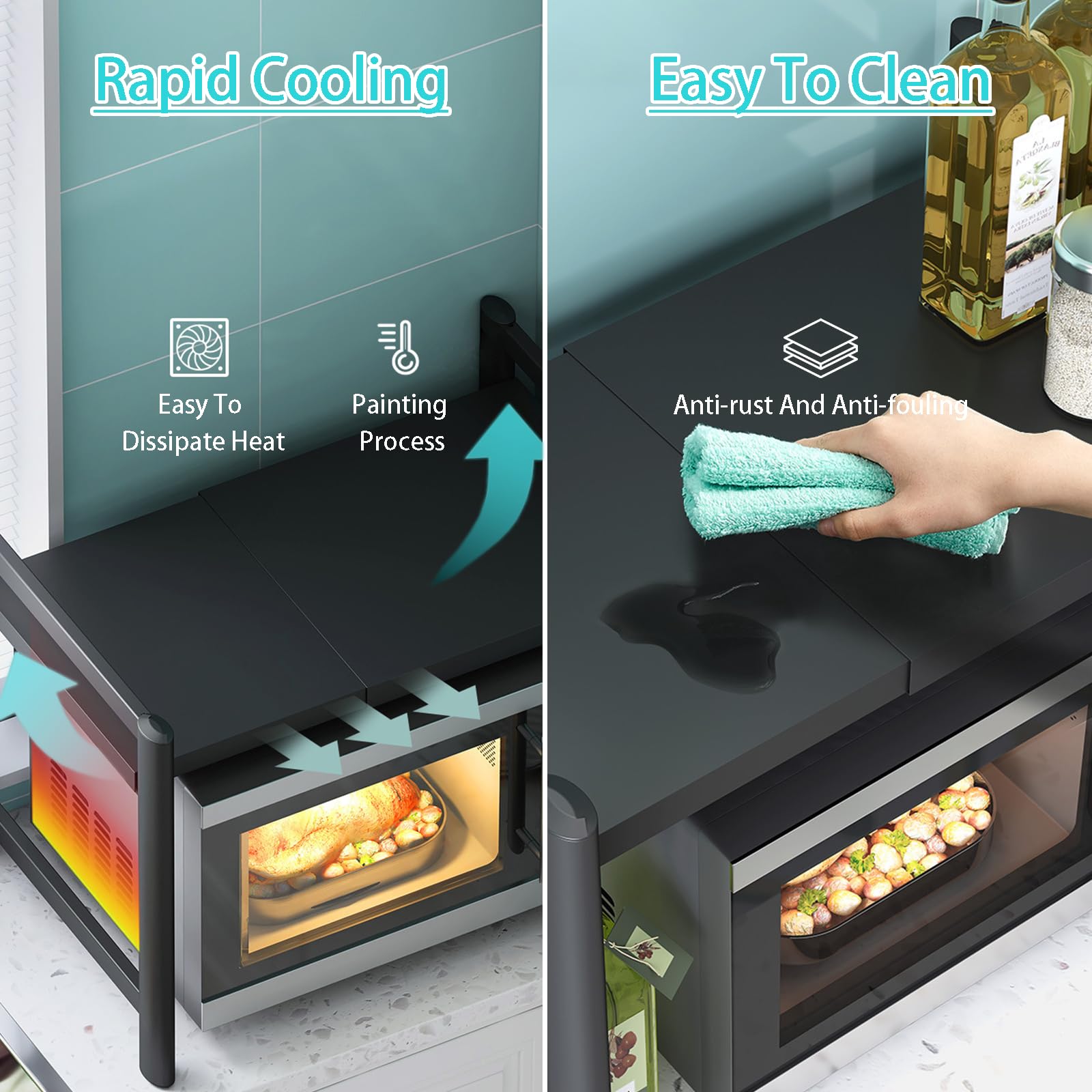 Vaphayva lacquered surface cleans easily with a wipe.