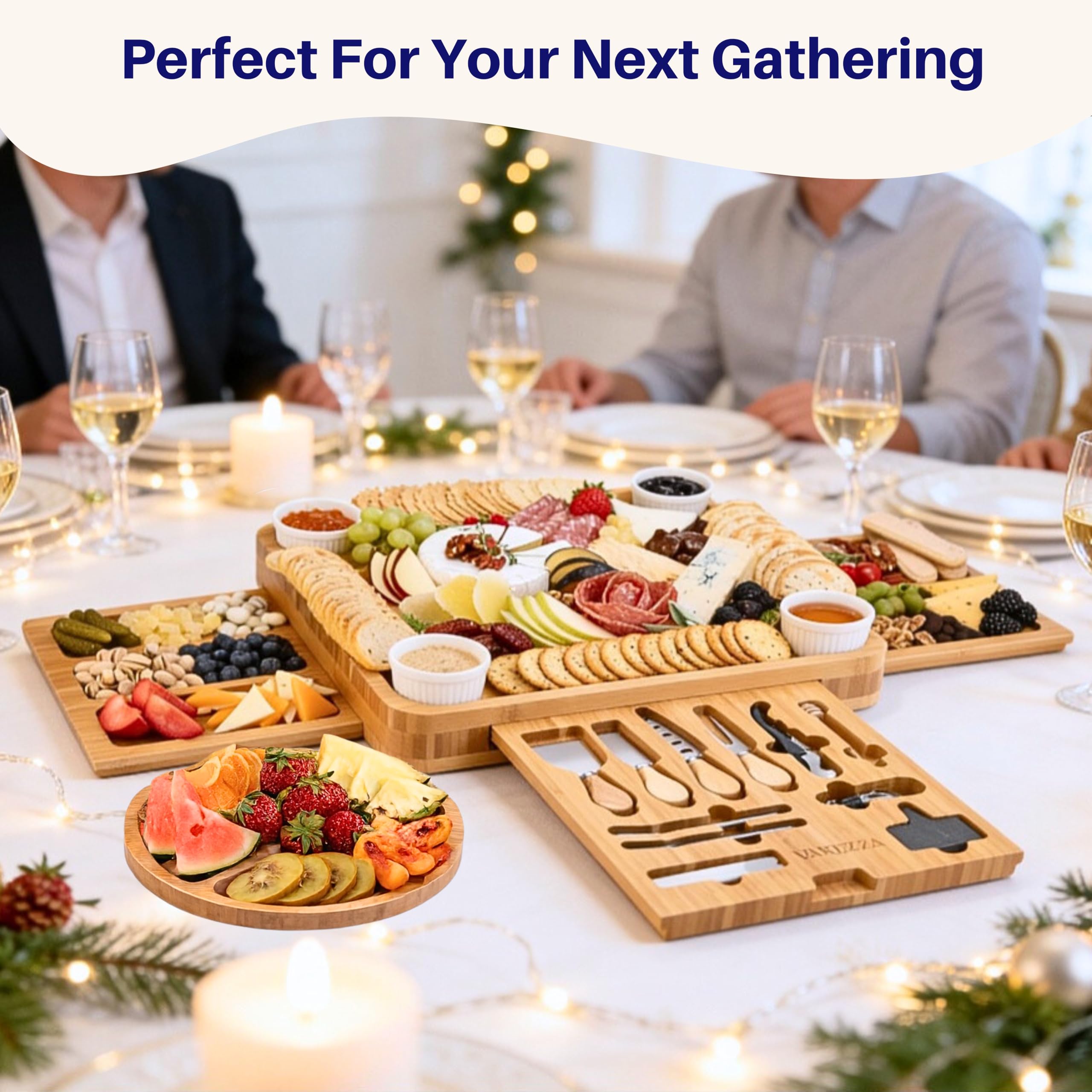 VAREZZA wedding registry option complements couples’ entertaining ideas.