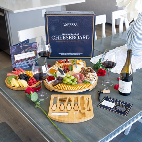 VAREZZA design guide and wine pairings for inspiring platters.