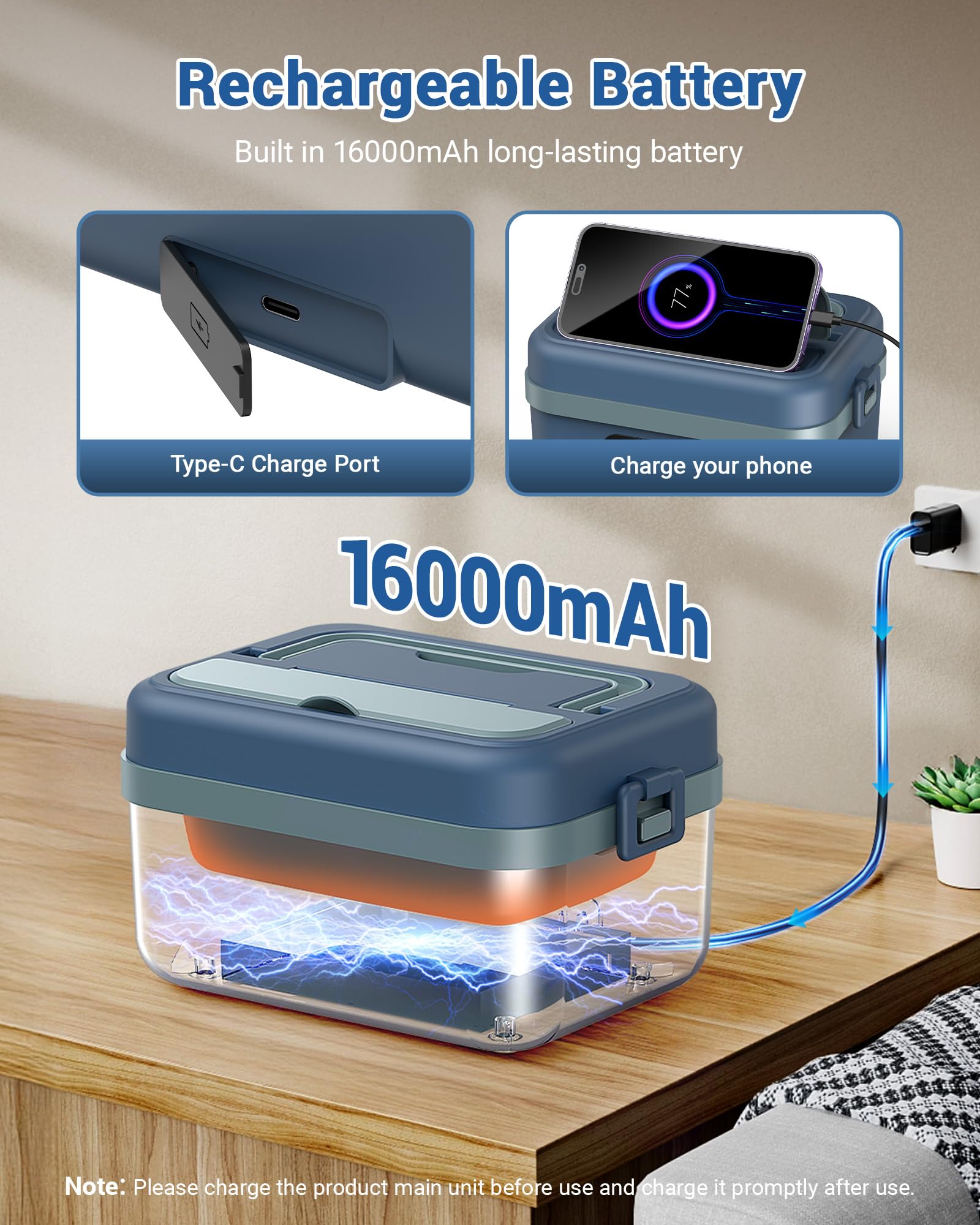 VASG smart timer and digital control for planned reheating