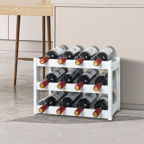 VASMIA horizontal storage keeps corks moist and wine accessible.