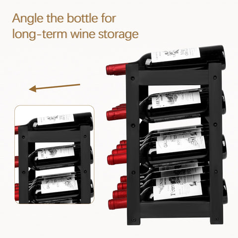 VASMIA gift-ready wine rack for holidays and special occasions.