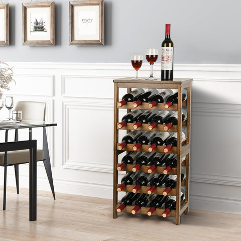 VASMIA table-top display keeps bottles within reach for easy selection.