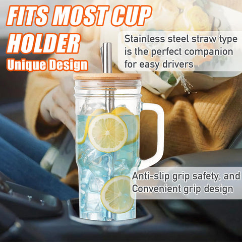 VasoArte wide stainless straws for milk tea and smoothies.