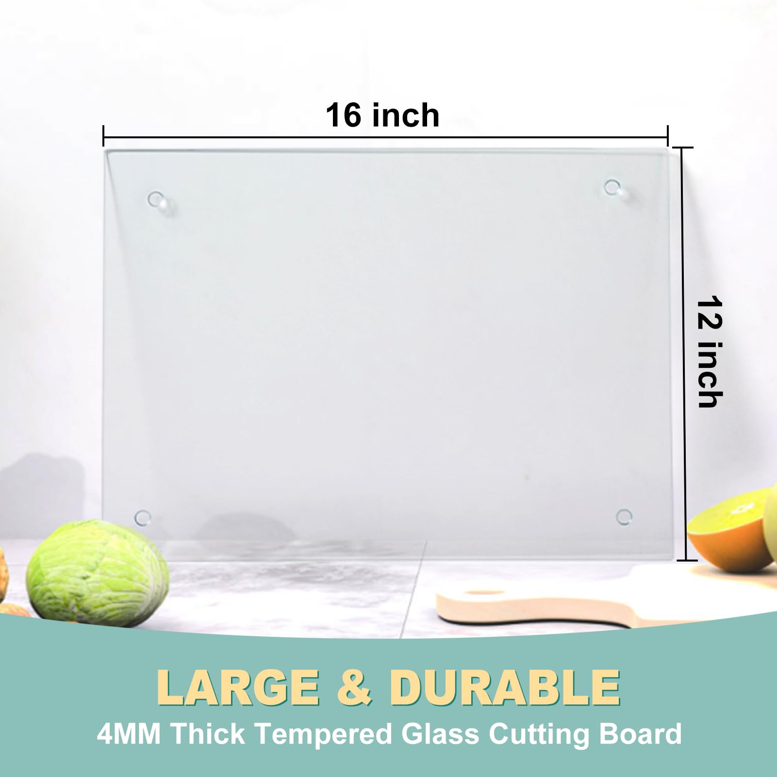 VASUHOME board with polished edges for comfortable handling