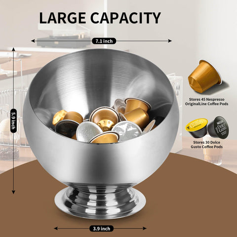 VAWNKUKN countertop coffee organizer adds style and order to your coffee station.
