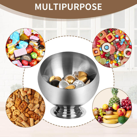 VAWNKUKN metallic pod organizer keeps pods visible and easy to grab.