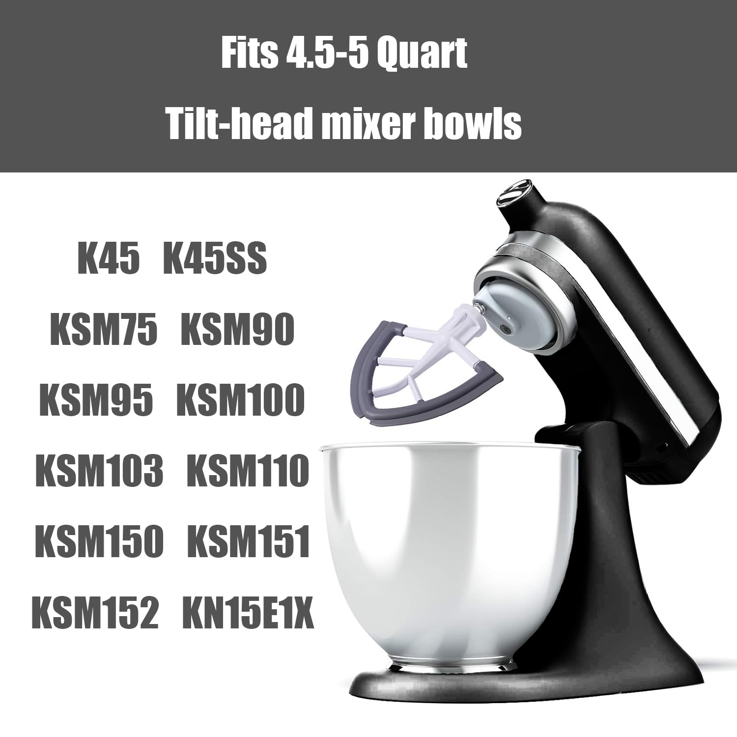 Compatible with K45SS and KSM models for versatile use