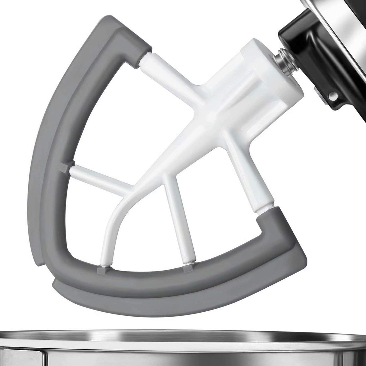 Vaxaape Flex Edge Beater with silicone edges for thorough mixing