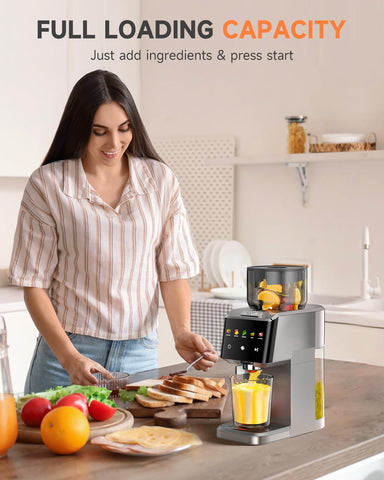 VCK juicer leakproof base prevents drips on the counter