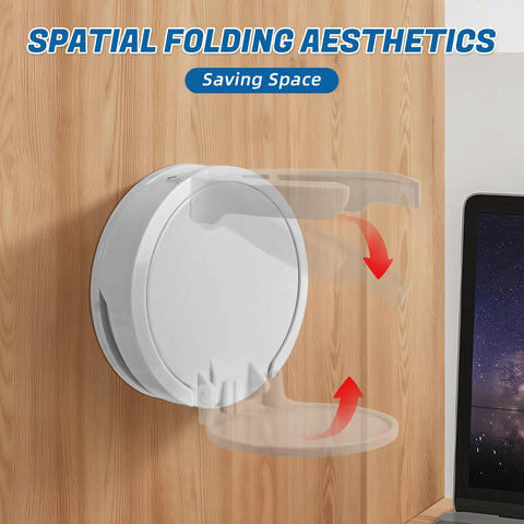 VEAQEE space-saving desk accessory keeps work surfaces clean.