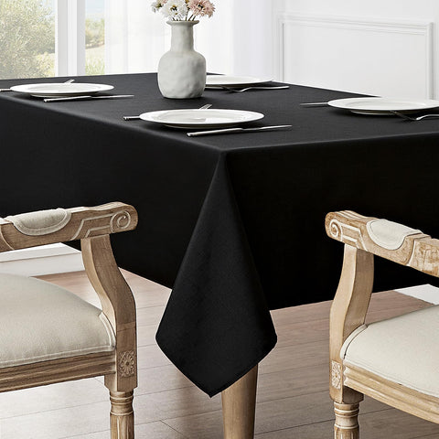 Veblandy tablecloth suitable for indoor and outdoor dining and events.
