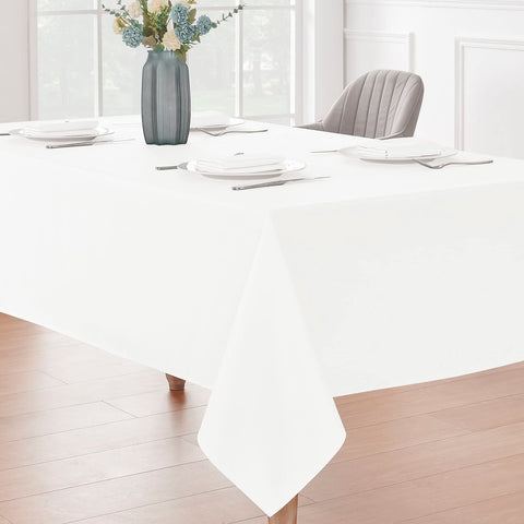 Veblandy white cover protects surfaces during outdoor picnics and camping.