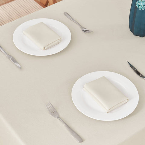 Veblandy tablecloth waterproof surface demonstrating spill protection