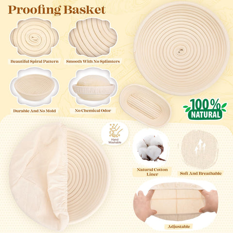 VEDALIO dough whisk for integrated, lump-free dough