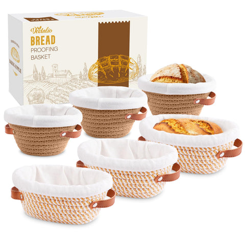 VEDALIO basket set doubles as kitchen storage and decor.