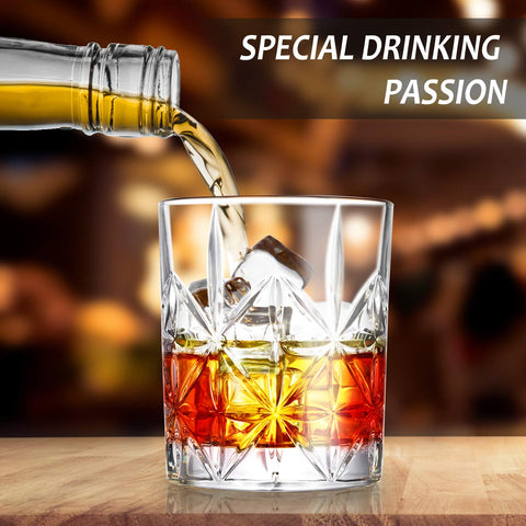 veecom crystal vintage pattern catches light for a refined drinking experience