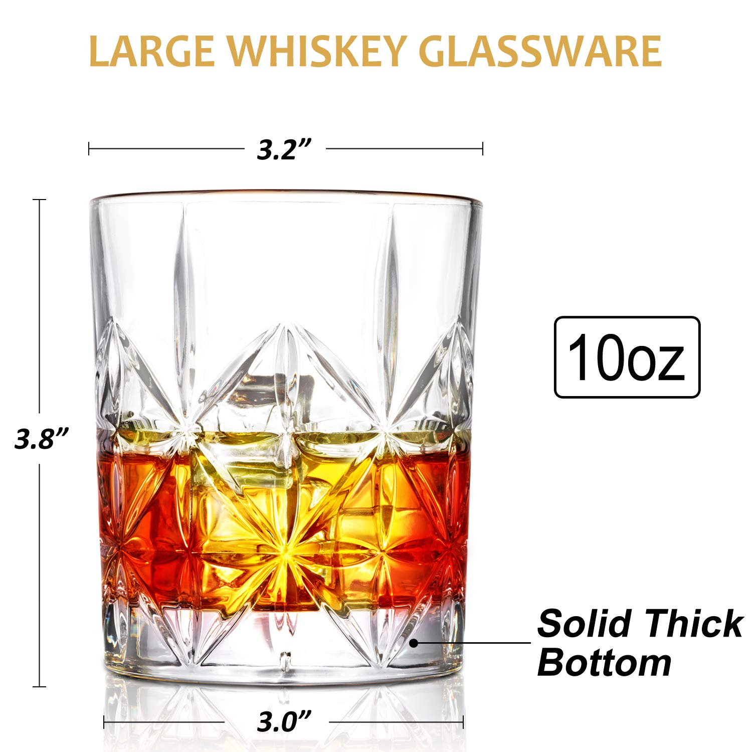 veecom classic old fashioned glass pattern elevates home bars and restaurants