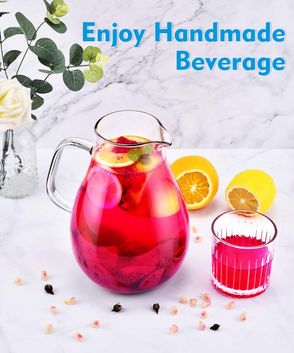 Veecom 80oz pitcher suitable for fridge storage of cold drinks