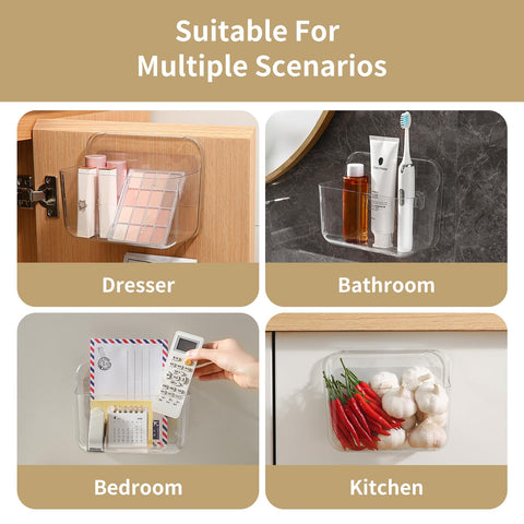 Veefos under sink setup keeps cleaning supplies tidy and reachable