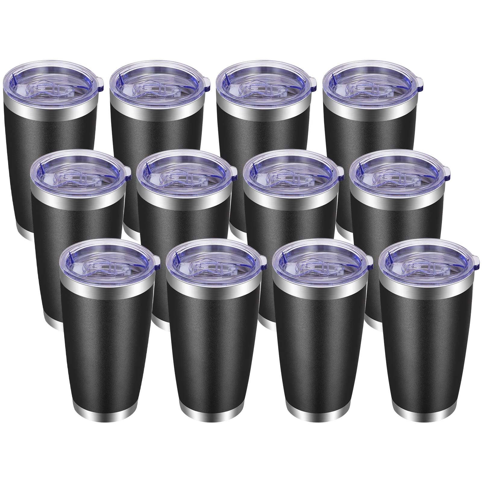 VEGOND 20oz tumbler with lid and straw for on-the-go beverages