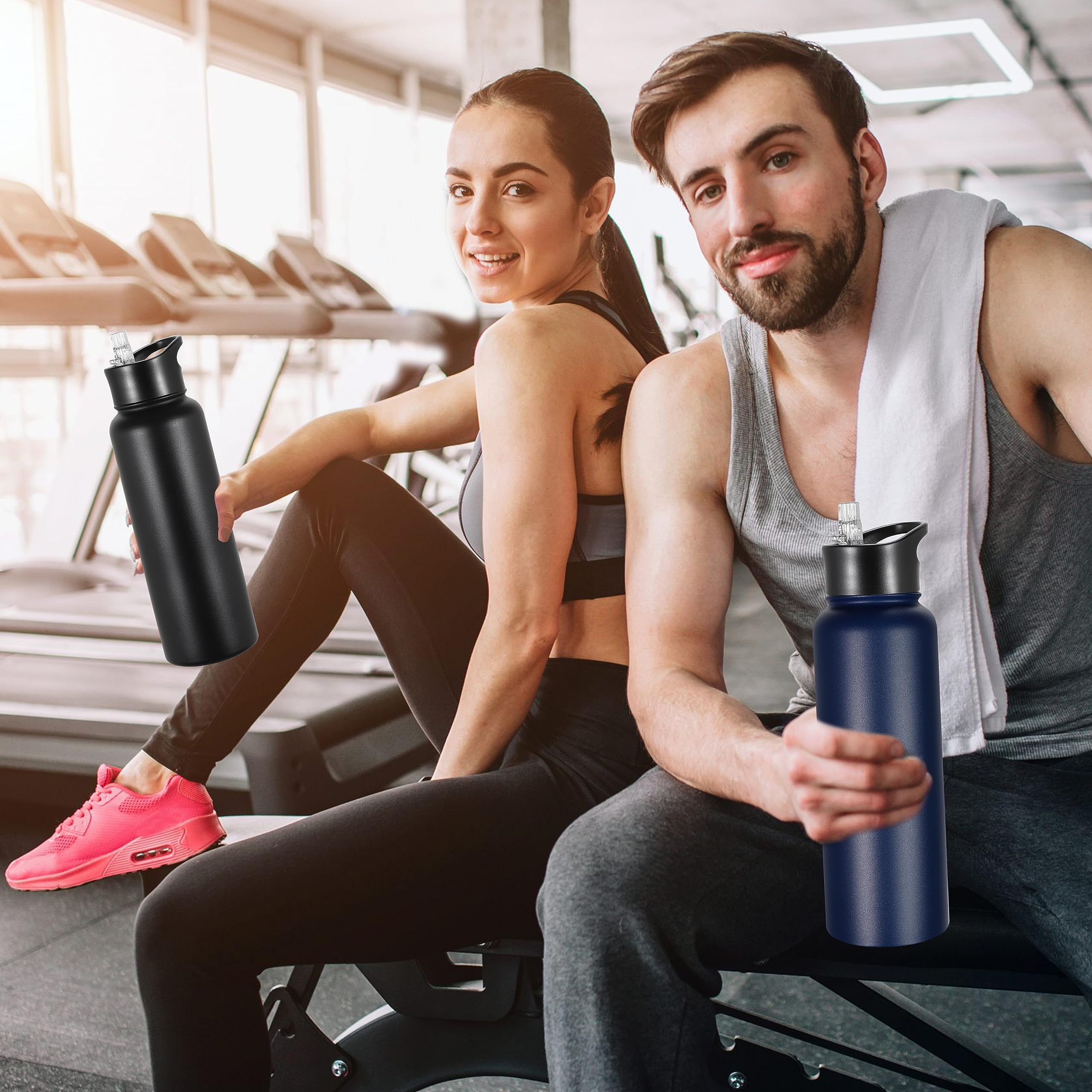 VEGOND bottle in use during hiking and workouts.