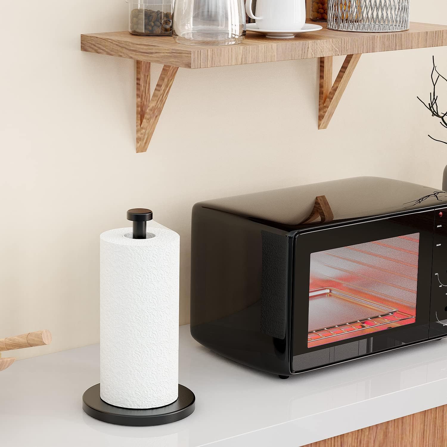 VEHHE versatile holder suitable for kitchen or bathroom countertops.