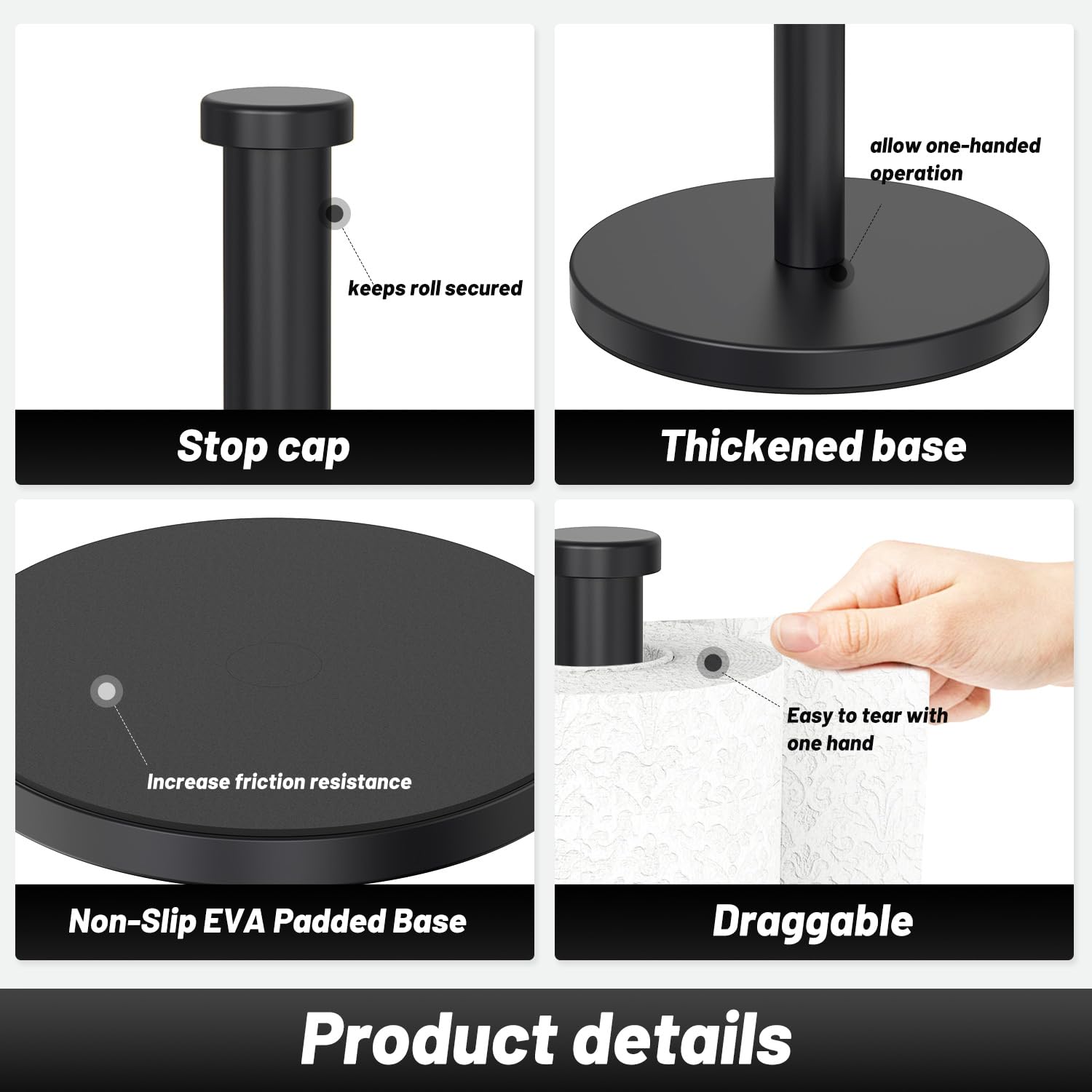 VEHHE kitchen accessory blends with decor and saves counter space.