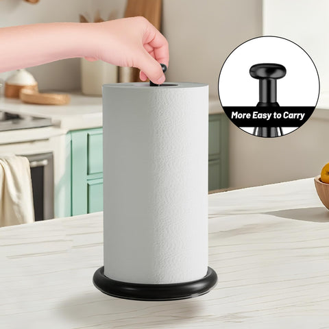 VEHHE wide base fits multiple roll sizes for families.