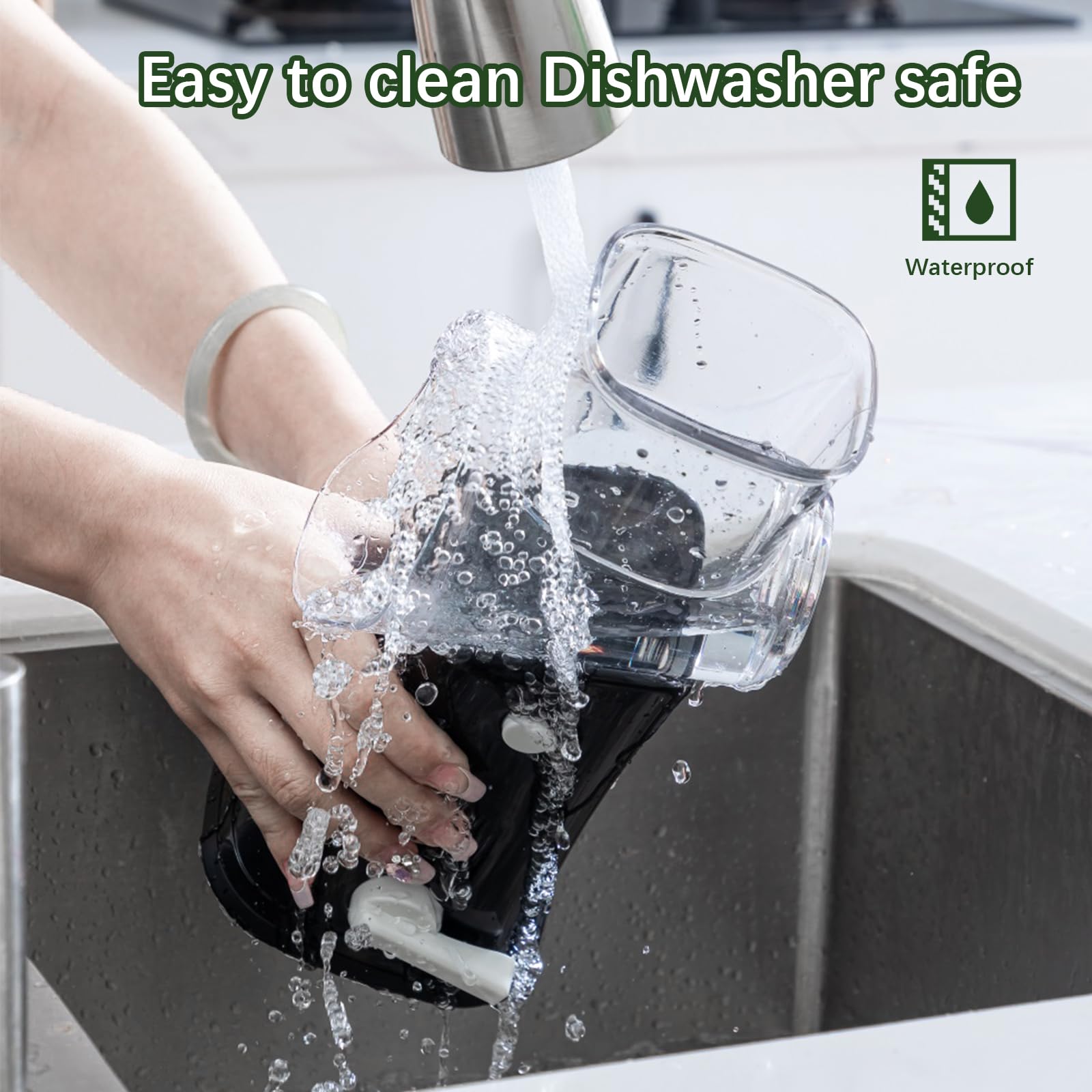 VEKAYA easy-clean removable parts simplify washing.