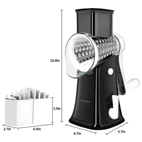 VEKAYA storage box and blade organizer stores all components.
