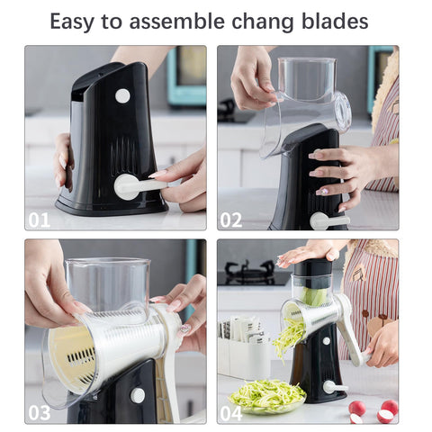 VEKAYA vegetable slicing capabilities for quick salads.