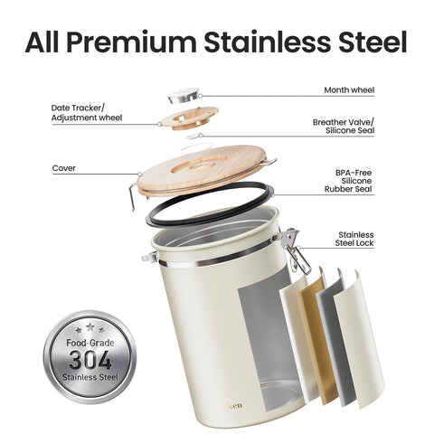 Silicone seal prevents air leakage for longer flavor.