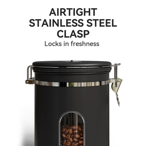 Veken stainless steel body preserves flavor with durable exterior.