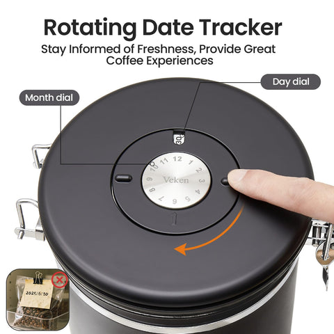 Elegant stainless steel finish makes a gift-ready kitchen accessory