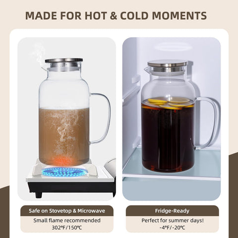 Vekonn stainless steel lid with filtration keeps drinks fresh and clean.