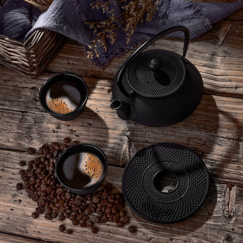 Gift-ready Velaze teapot set with refined packaging.