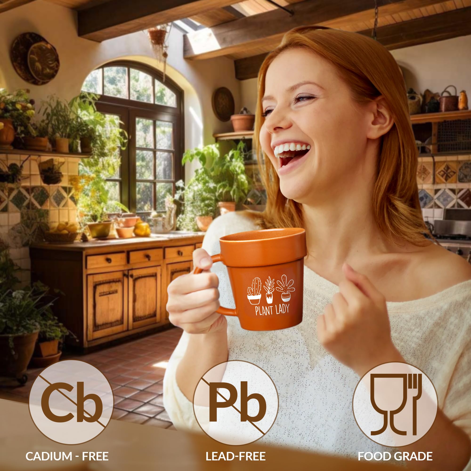 VELENTI Plant Pot Mug adds whimsy and function to home office gifting