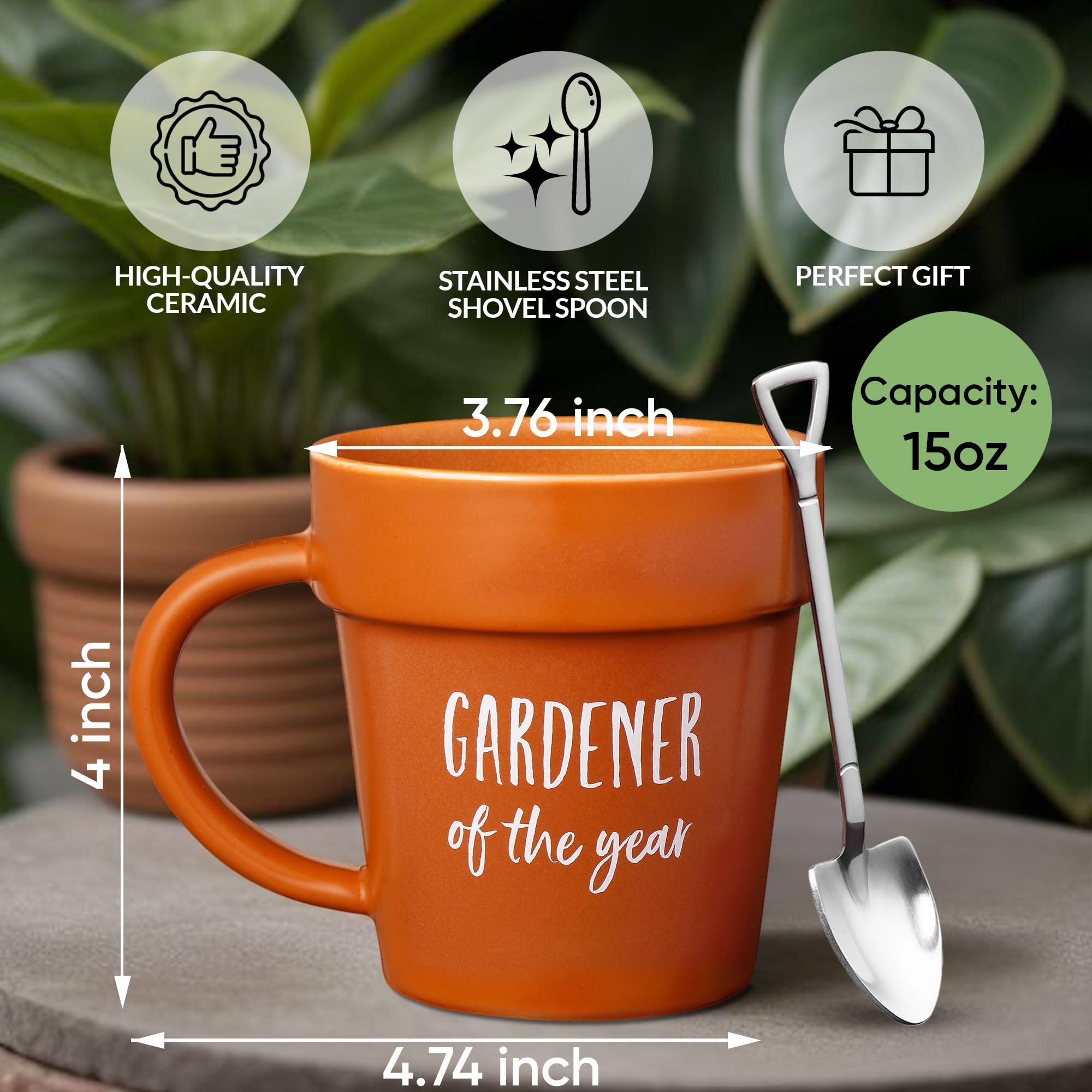VELENTI mug shows 320ml capacity ideal for hot or cold drinks