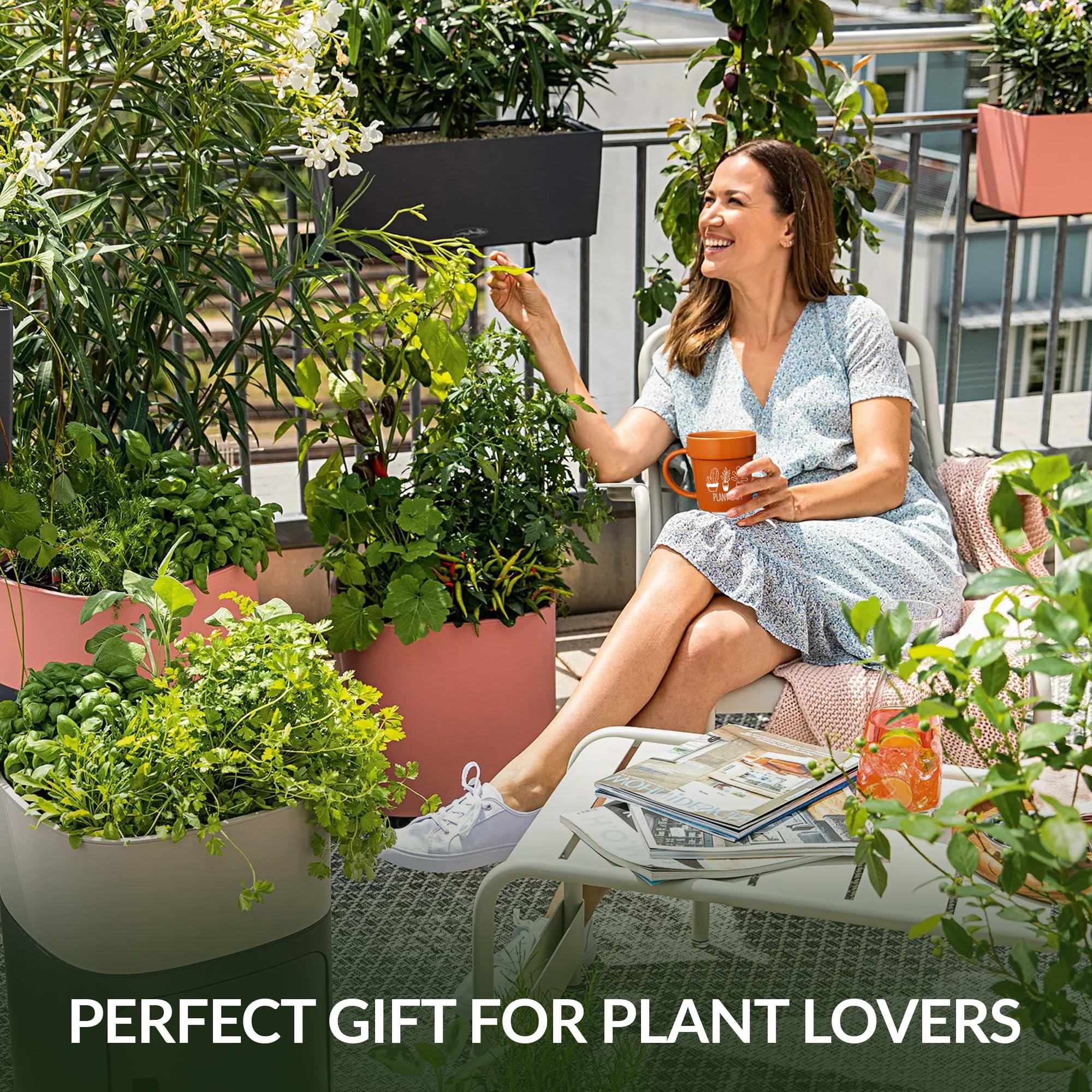 VELENTI Plant Lovers Gift Mug suits birthdays and friendship gestures