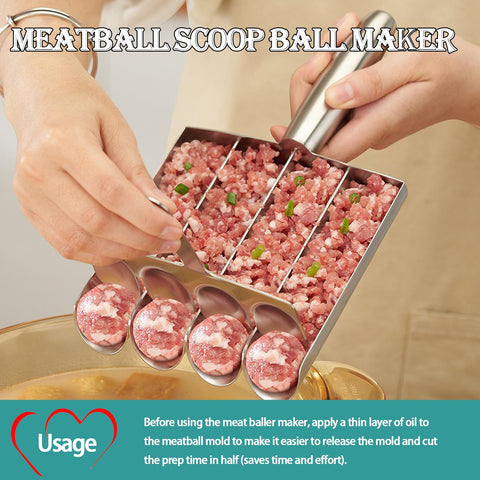 VEMJO meatball maker is dishwasher-safe for easy cleanup after cooking.