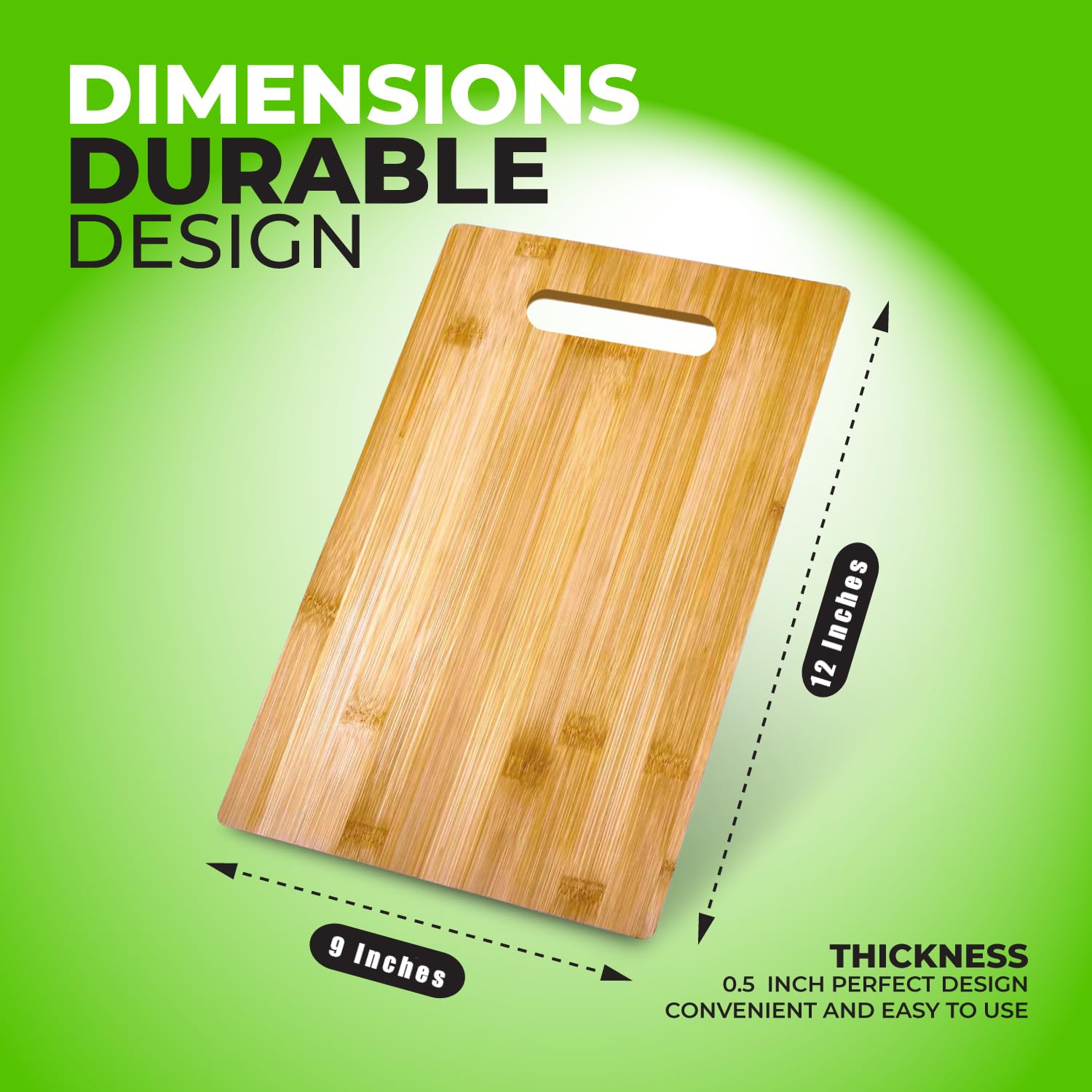 Ven-Trap reversible surface for versatile meal prep options.