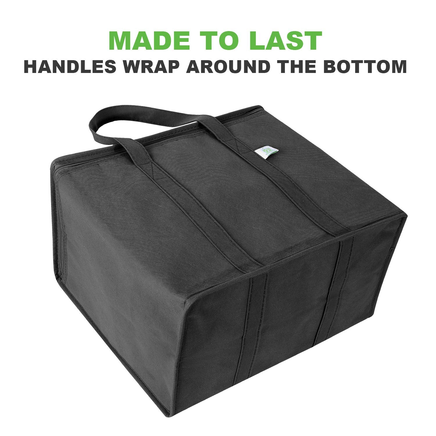 Dual zipper lid on VENO cooler bags keeps items secure