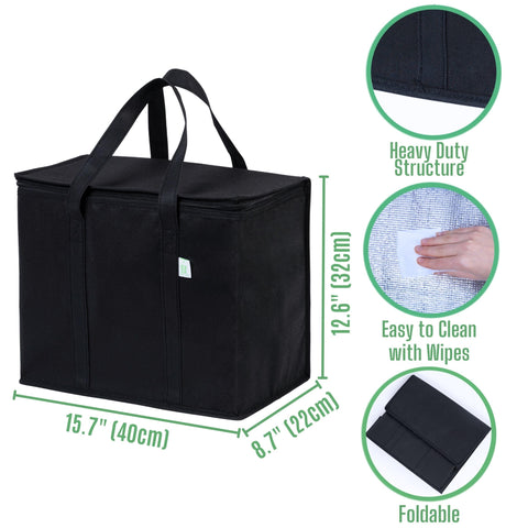 VENO cooler bags showing zipper lid detail for secure transit